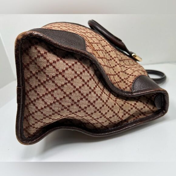 Gucci Web Duffle Bag Diamante Canvas Large - Picture 5 of 12